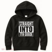 Straight Into 7th Grade Kids Hoodie thumb 0