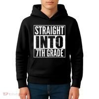 Straight Into 7th Grade Kids Hoodie thumb 4