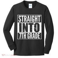 Straight Into 7th Grade Kids Long Sleeve Shirt thumb 0