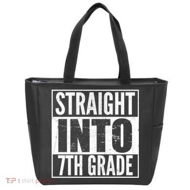 Straight Into 7th Grade Tote Bag