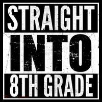 Straight Into 8th Grade Ornament thumb 1