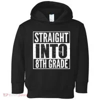 Straight Into 8th Grade Toddler Hoodie thumb 0