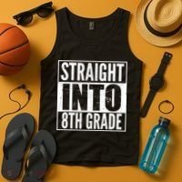 Straight Into 8th Grade Tank Top thumb 4