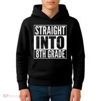 Straight Into 8th Grade Kids Hoodie thumb 4