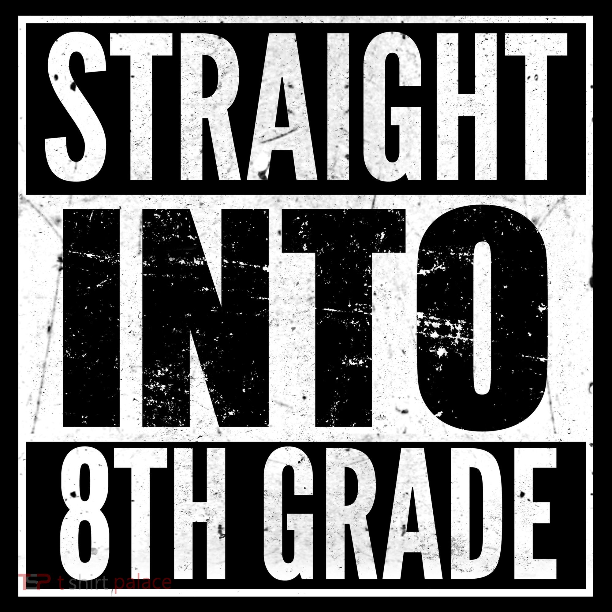 Straight Into 8th Grade Kids Long Sleeve Shirt