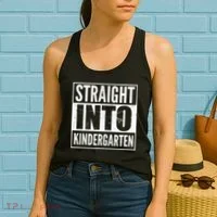 Straight Into Kindergarten Women's Tank Top thumb 2