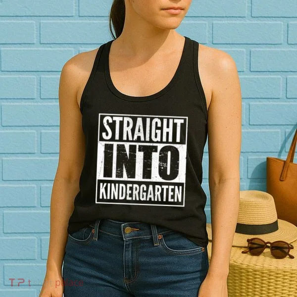 Straight Into Kindergarten Women's Tank Top