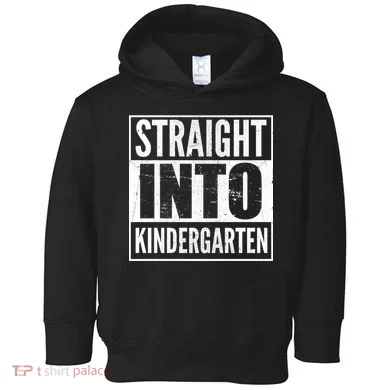 Straight Into Kindergarten Toddler Hoodie