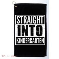 Straight Into Kindergarten Golf Towel thumb 0