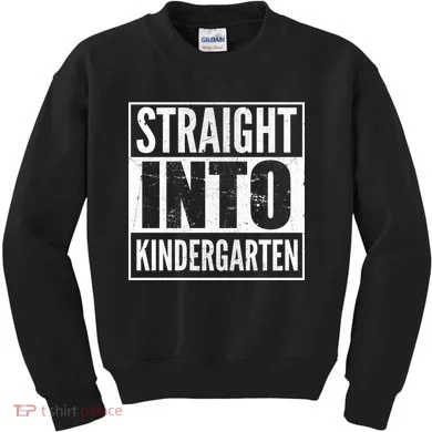 Straight Into Kindergarten Kids Sweatshirt
