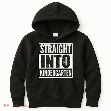 Straight Into Kindergarten Kids Hoodie
