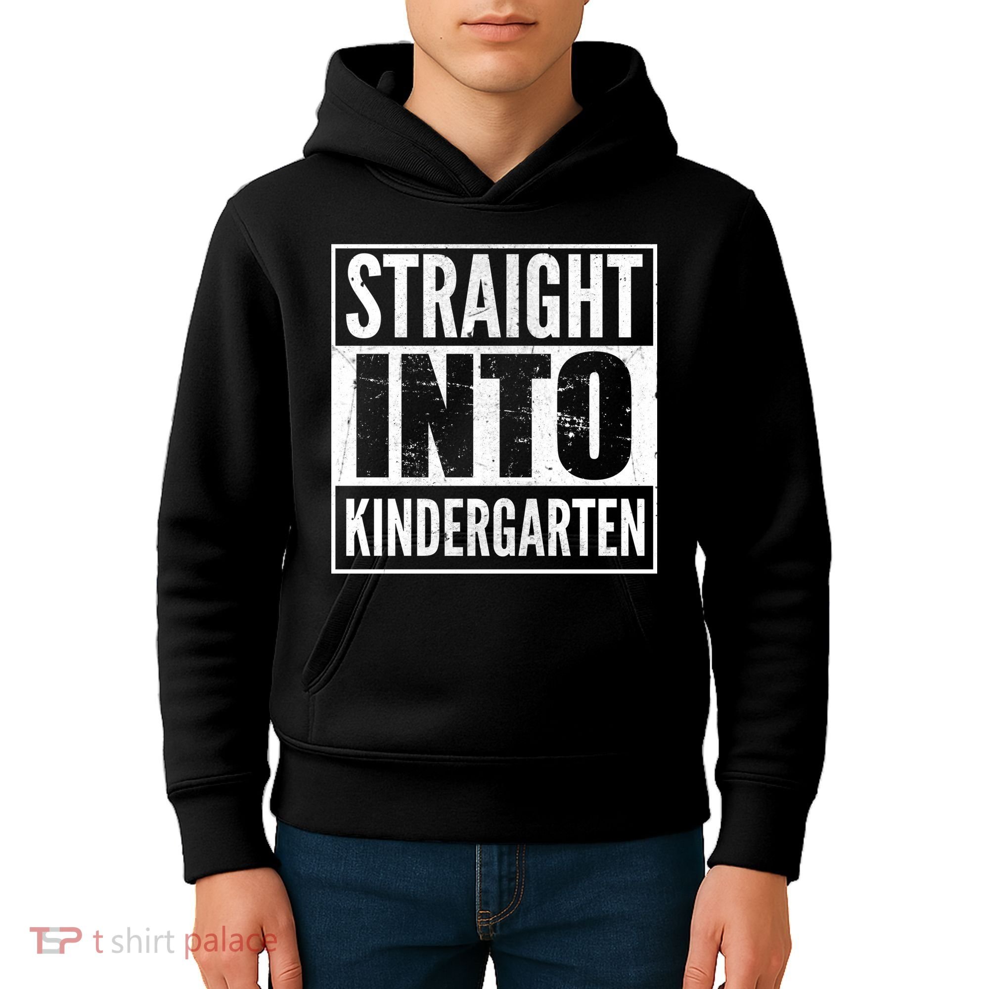 Straight Into Kindergarten Kids Hoodie