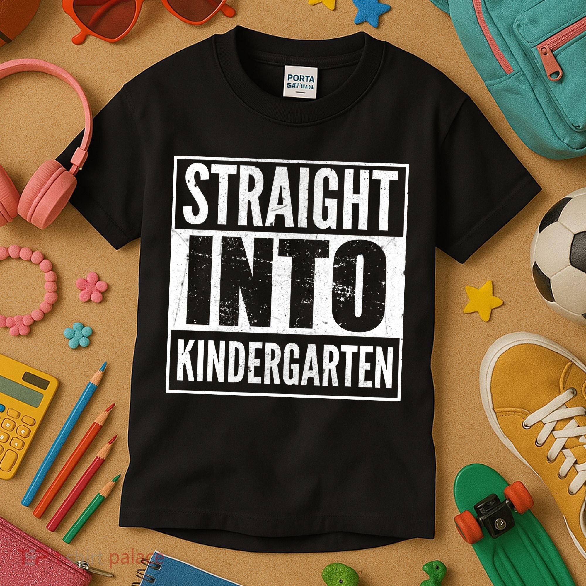 Straight Into Kindergarten Kids T-Shirt
