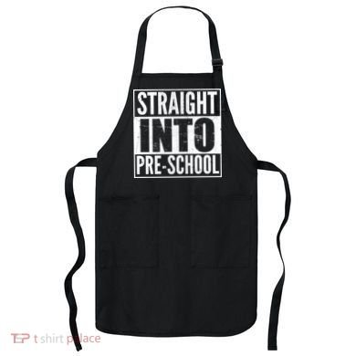 Straight Into Pre-School Apron