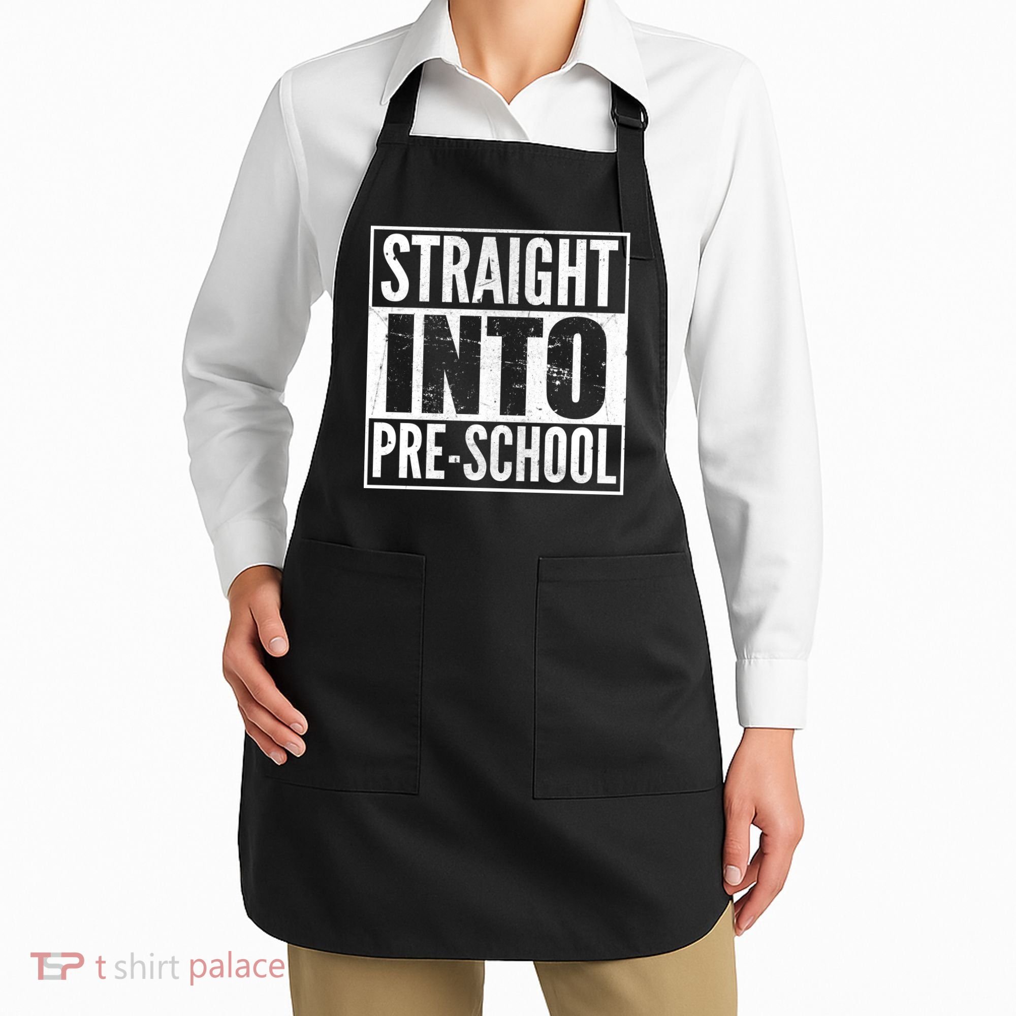 Straight Into Pre-School Apron