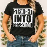 Straight Into Pre-School Women's T-Shirt thumb 2