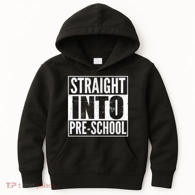 Straight Into Pre-School Kids Hoodie