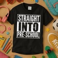 Straight Into Pre-School Kids T-Shirt thumb 3