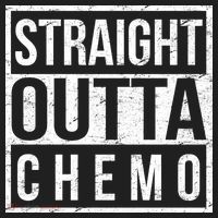 Straight Out of Chemo Golf Towel thumb 3