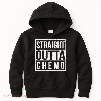 Straight Out of Chemo Kids Hoodie