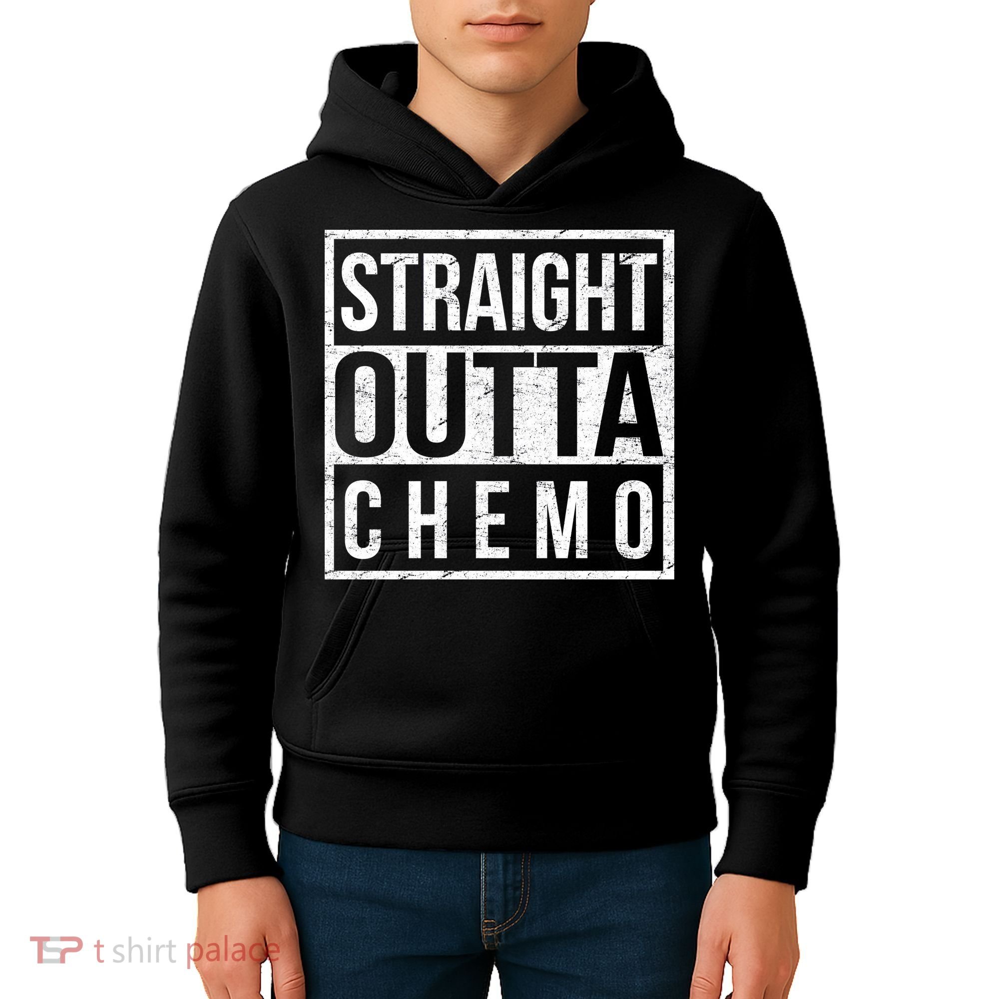 Straight Out of Chemo Kids Hoodie