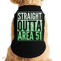 Straight Outta Area 51 Doggie Tank thumb 0