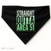 Straight Outta Area 51 USA-Made Doggie Bandana thumb 0
