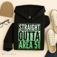 Straight Outta Area 51 Hoodie thumb 4