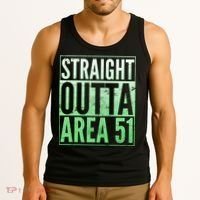 Straight Outta Area 51 Tank Top thumb 3