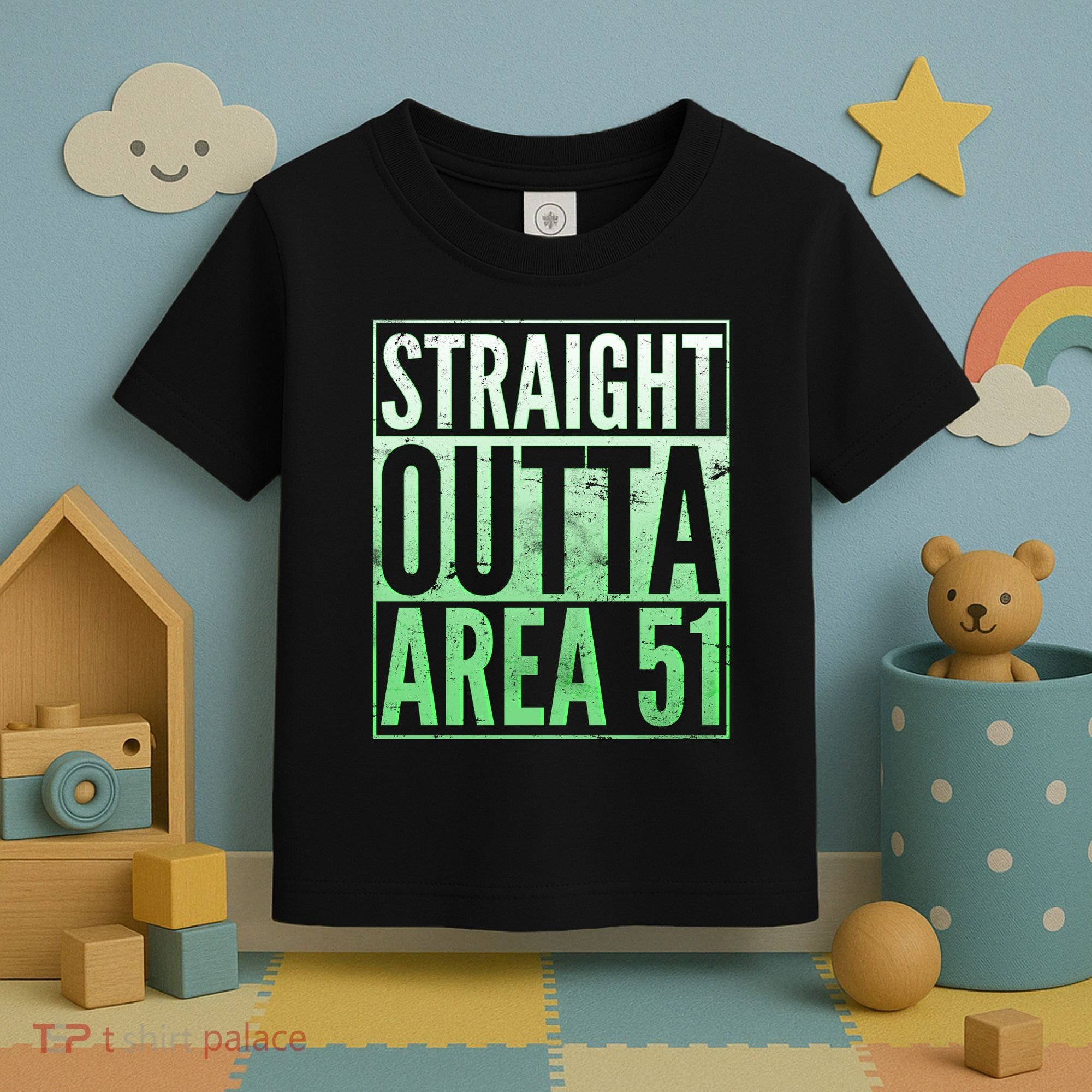 Straight Outta Area 51 Toddler T-Shirt