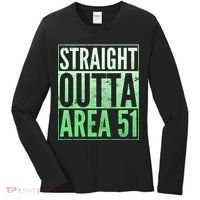 Straight Outta Area 51 Women's Long Sleeve Shirt thumb 0