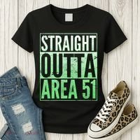Straight Outta Area 51 Women's T-Shirt thumb 3