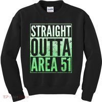 Straight Outta Area 51 Kids Sweatshirt thumb 0