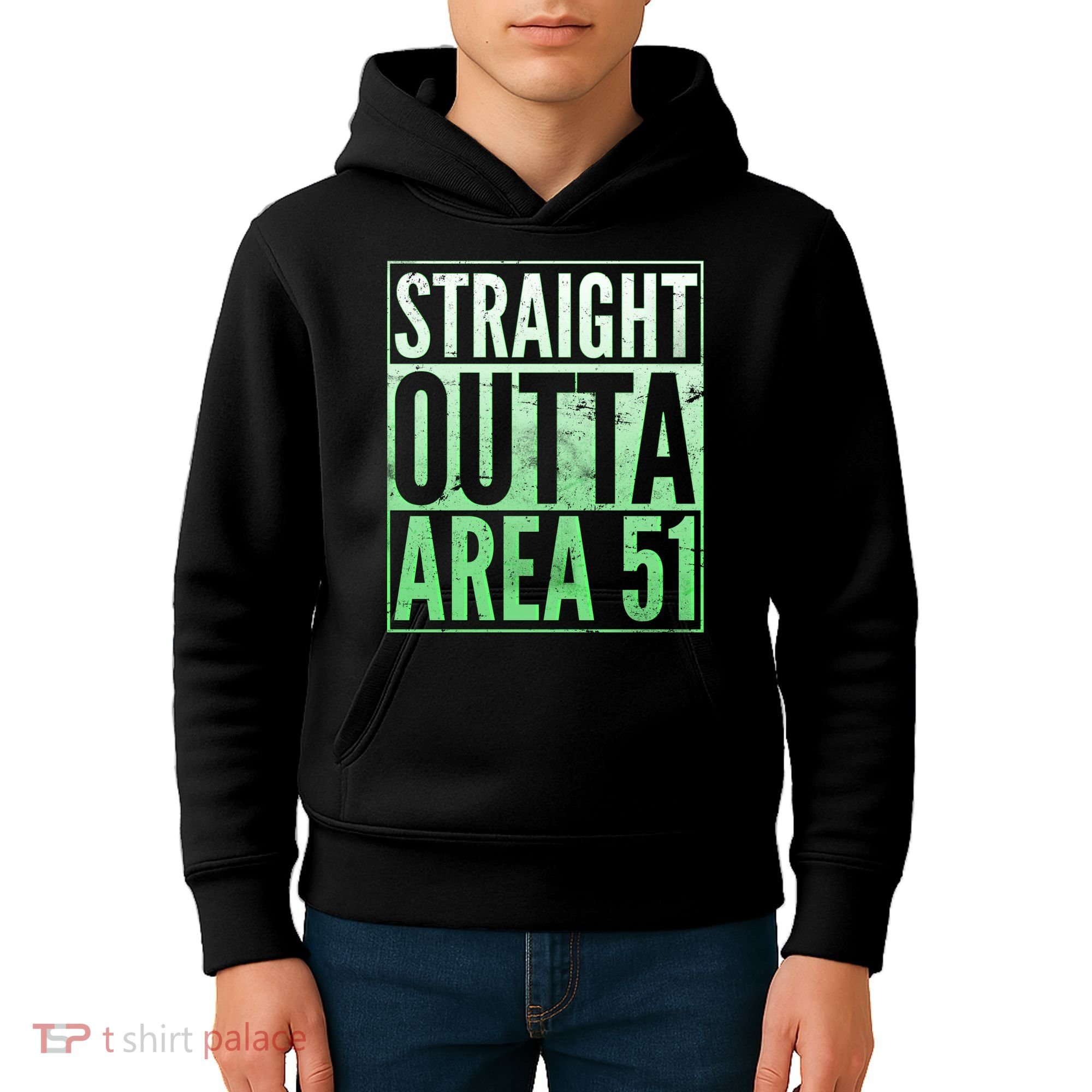 Straight Outta Area 51 Kids Hoodie