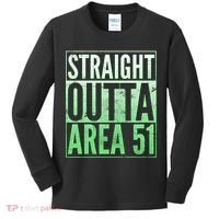 Straight Outta Area 51 Kids Long Sleeve Shirt thumb 0