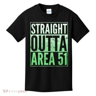 Straight Outta Area 51 Kids T-Shirt
