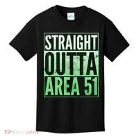 Straight Outta Area 51 Kids T-Shirt thumb 0