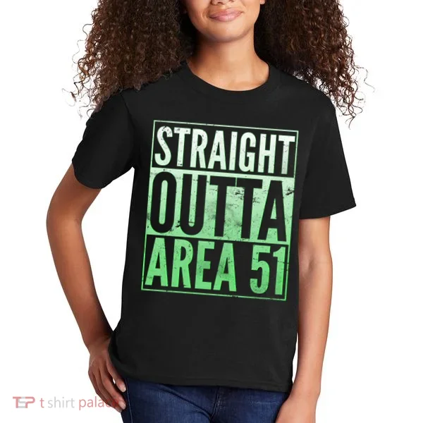 Straight Outta Area 51 Kids T-Shirt
