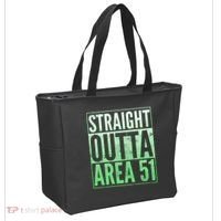 Straight Outta Area 51 Tote Bag thumb 2