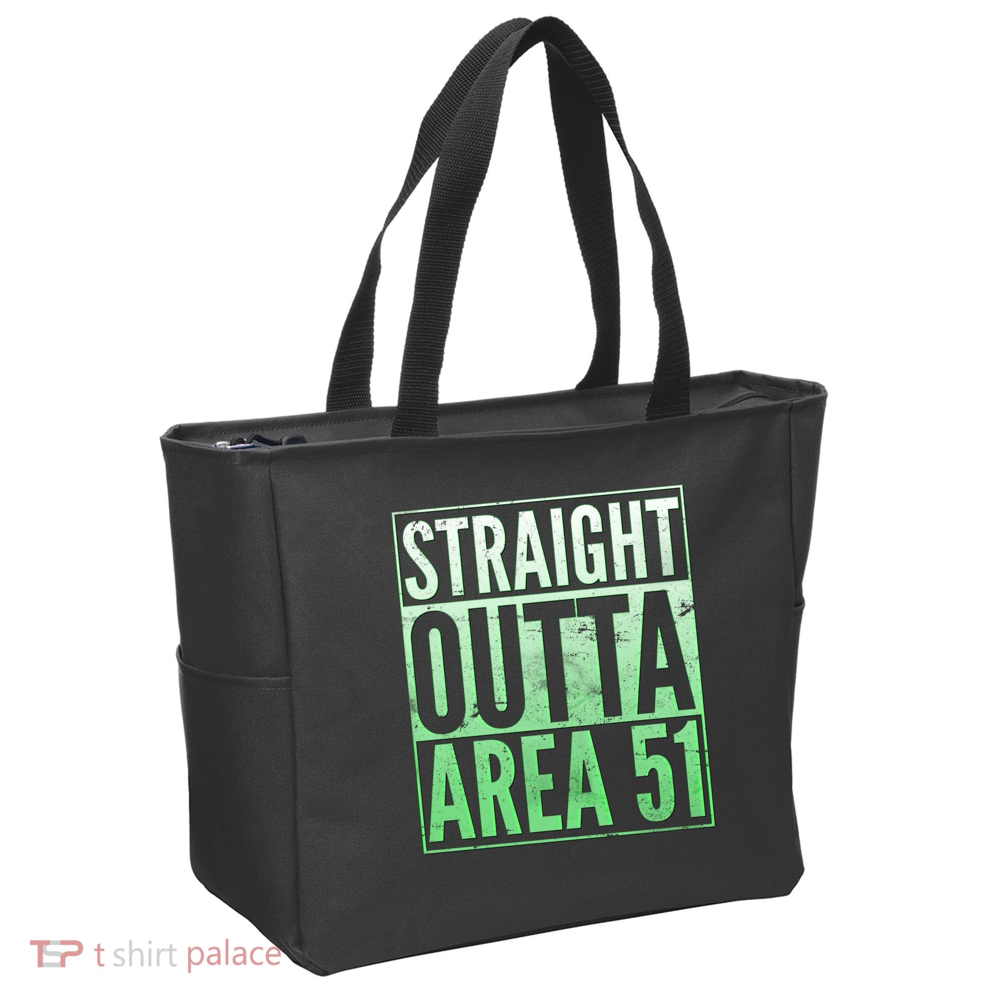 Straight Outta Area 51 Tote Bag