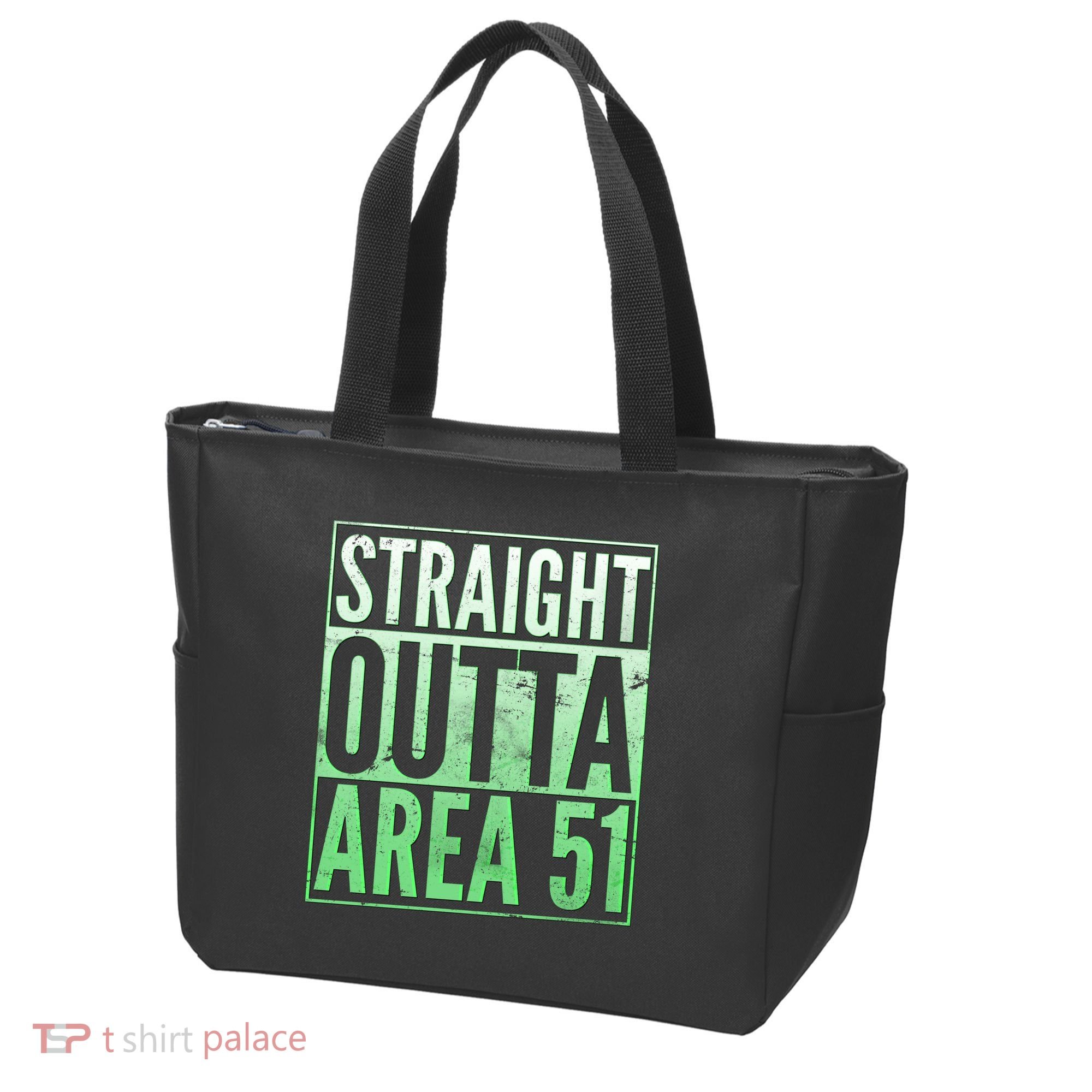 Straight Outta Area 51 Tote Bag