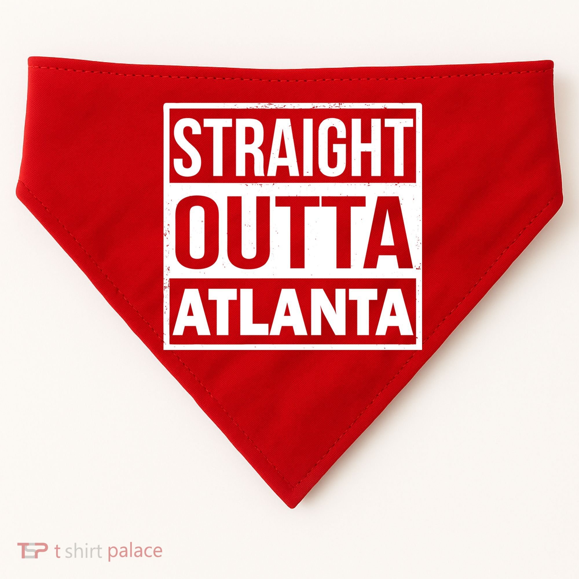 Straight Outta Atlanta USA-Made Doggie Bandana