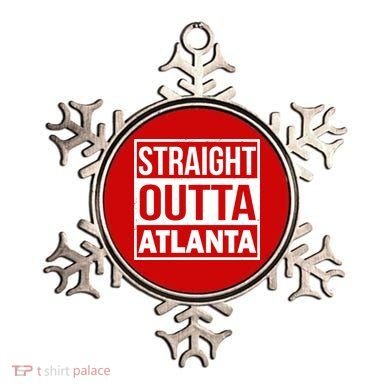 Straight Outta Atlanta Ornament