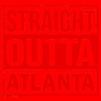 Straight Outta Atlanta Santa Hat thumb 1