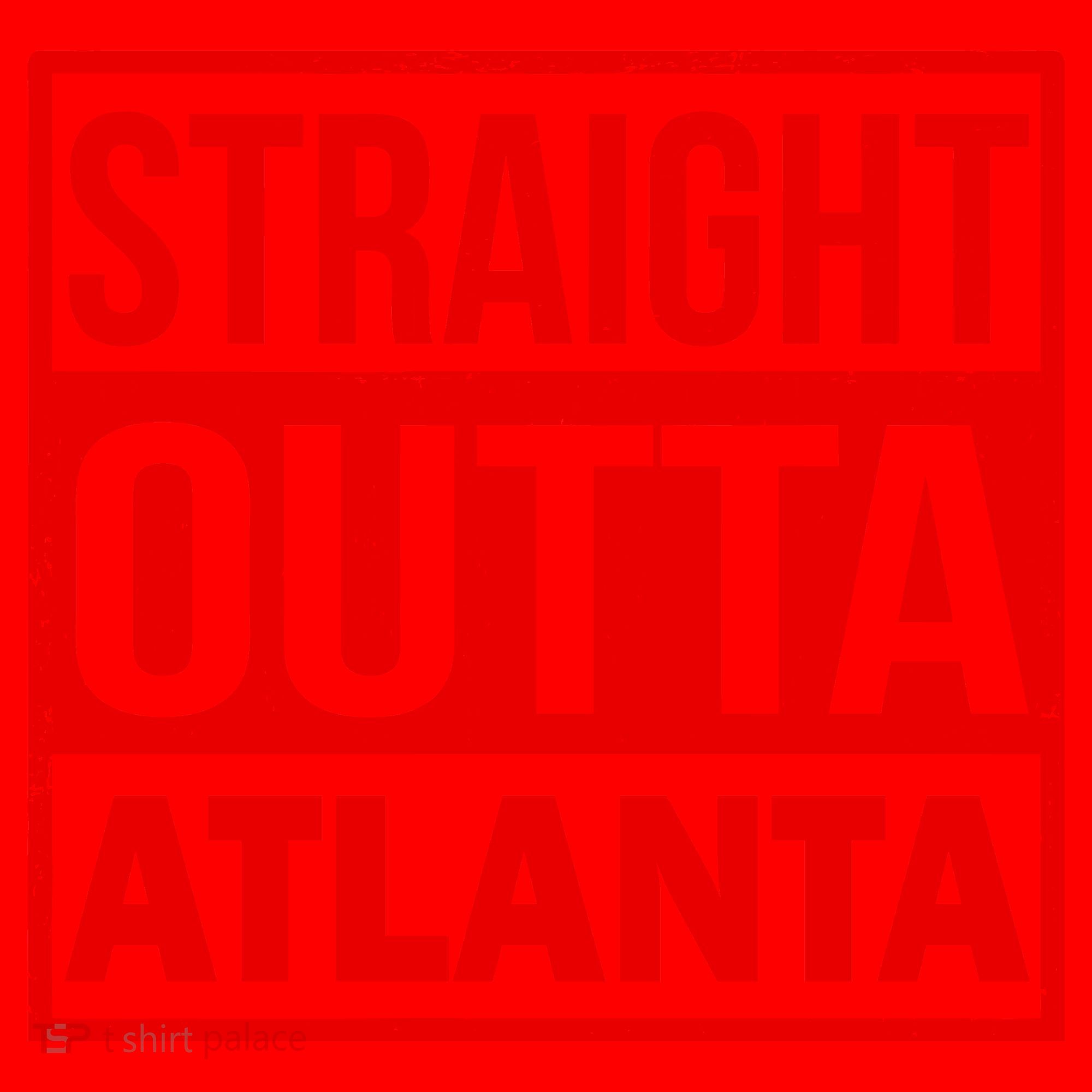 Straight Outta Atlanta Santa Hat