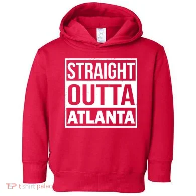 Straight Outta Atlanta Toddler Hoodie