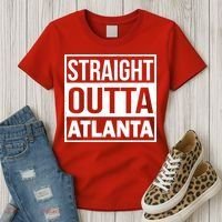 Straight Outta Atlanta Women's T-Shirt thumb 3
