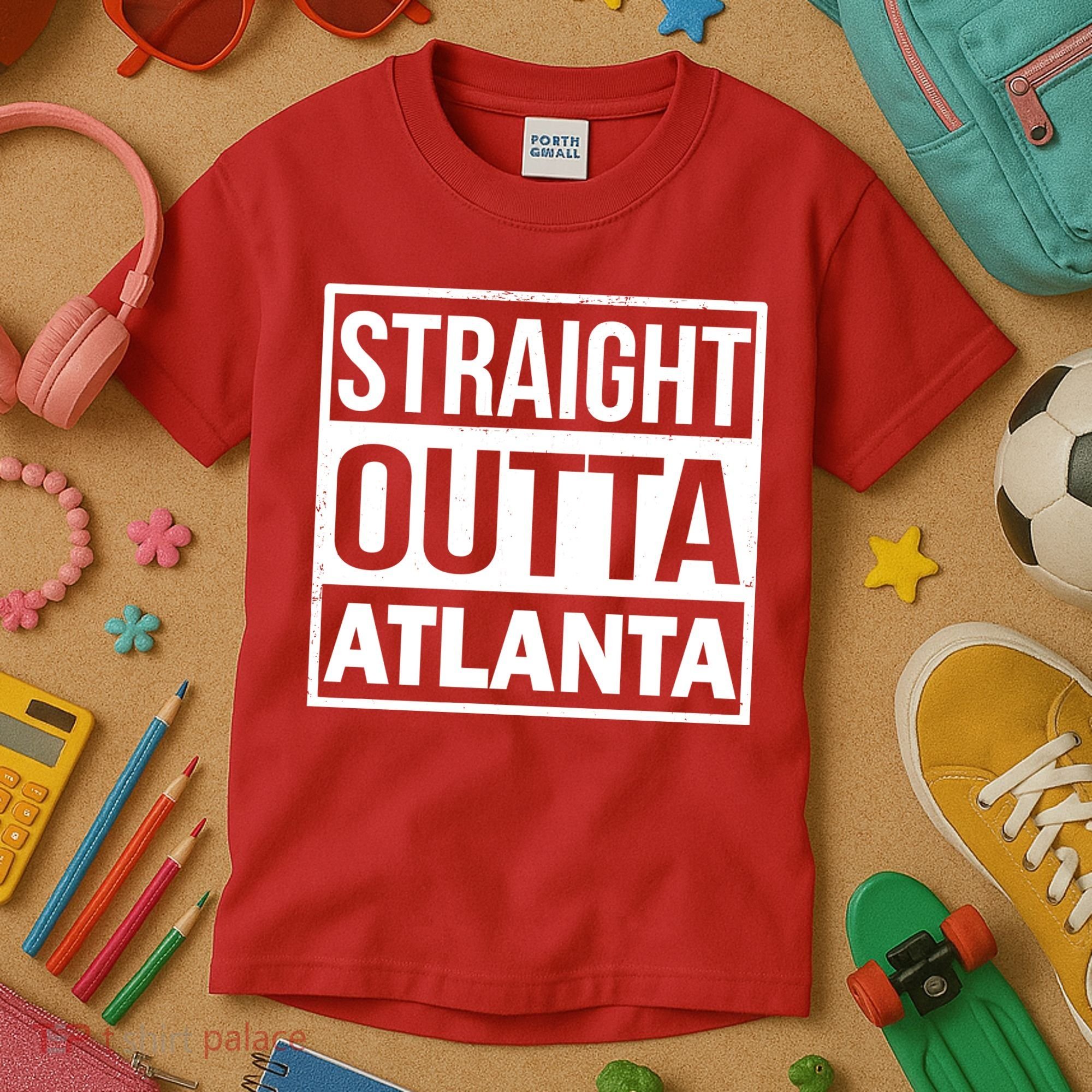 Straight Outta Atlanta Kids T-Shirt