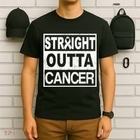 Straight Outta Cancer T-Shirt thumb 6