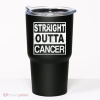 Straight Outta Cancer Tumbler thumb 0